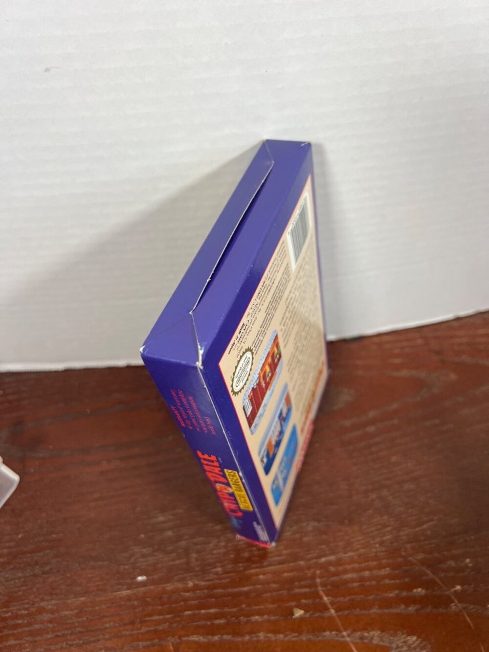 Disneys Chip N Dale Rescue Rangers NES Game Complete In Box Capcom 1990 Tested - Picture 7 of 7